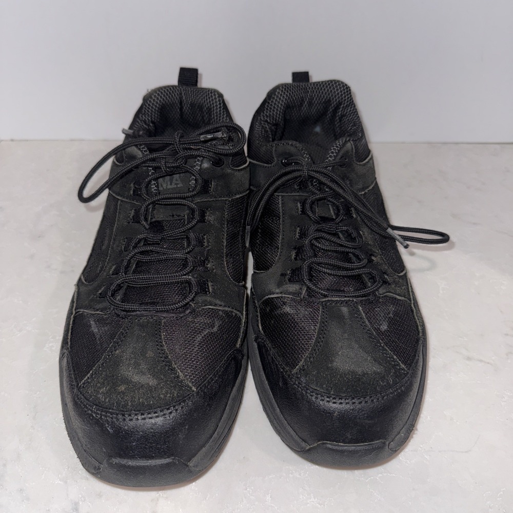 Brahma Men's Adan Steel Toe Work Shoes, Black M 13
